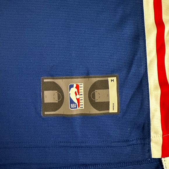 EUC Fanatics Joel Embiid Philadelphia 76ers Sixers Fast Break Team Jersey Size M - Picture 4 of 6